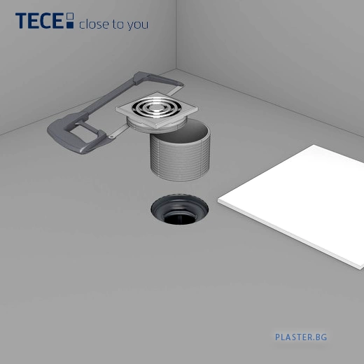  Точков подов сифон за баня TECE Drainpoint S 110 3601100