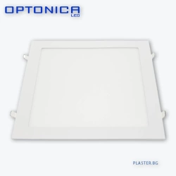 24W LED ПАНЕЛ OPTONICA 2455, ЗА ВГРАЖДАНЕ КВАДРАТЕН AC85-265V – С ДРАЙВЕР – Неутрално Бяло 4500К