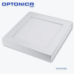 LED ПАНЕЛ OPTONICA 2542 ЗА ВЪНШЕН МОНТАЖ КВАДРАТЕН 24W AC165-265V 2150LM CCT CHANGE COLOUR 