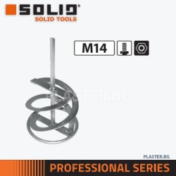 Бъркалка SOLID 5415 за строителни разтвори с резба M14 – Ø140 мм