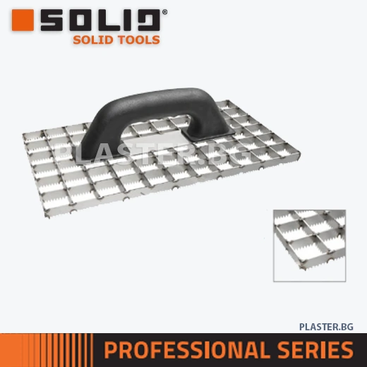 Ренде SOLID 6260 от неръждаема стомана за минерална вата и стиропор