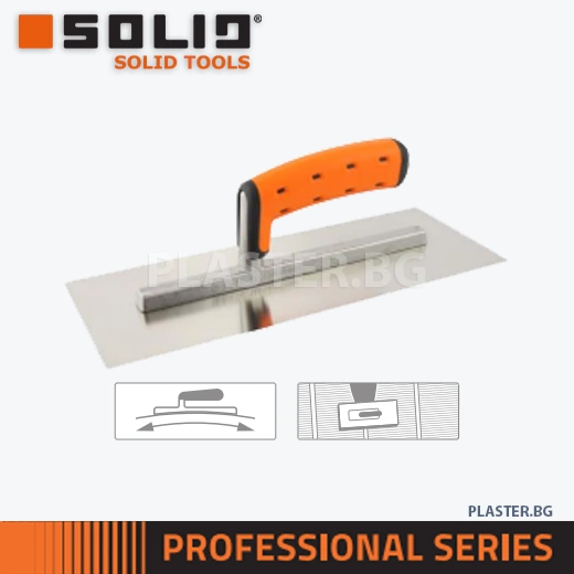 Извита маламашка за фуги 2К SOLID 6275