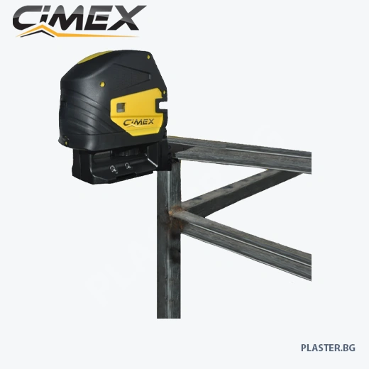 Точков лазерен нивелир Cimex SL5D с 5 точки, отвес и кръстосани линии.