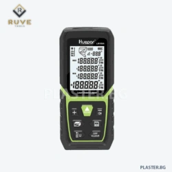 Лазерна ролетка huepar lm100a – 100 м, акумулаторна, с електронен ъглов сензор